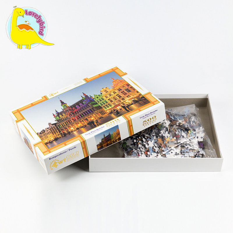 500-teiliges Heißpräge- und Prägepuzzle