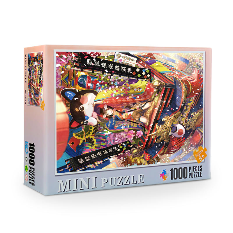 Großhandel Erwachsene Kinderspiele Personalisiertes benutzerdefiniertes Papierpuzzle 1000 Stück Erwachsene Custom