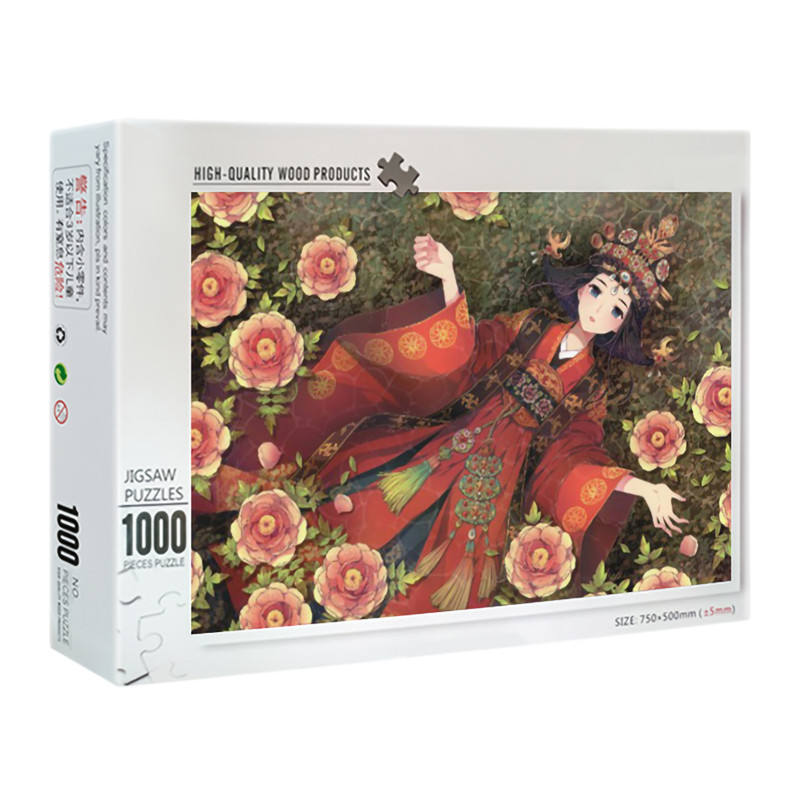 Hochwertiges 1000-teiliges werkseitig angepasstes Papierpapp-Puzzle für Erwachsene