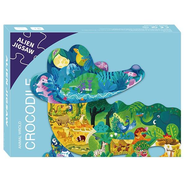 2022 Großhandelspapierpapptierpuzzlespielzeug mit wettbewerbsfähigem Preispuzzle für Kinder