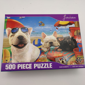 Heißer Verkauf Customized 500 Stück Puzzles Holzspielzeug Puzzles für Erwachsene