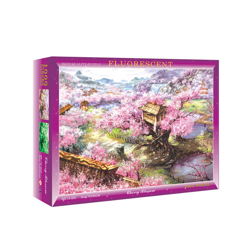 Großhandel Puzzles Spiele Benutzerdefinierte 1000-teiliges Puzzlespiel Puzzle für Erwachsene