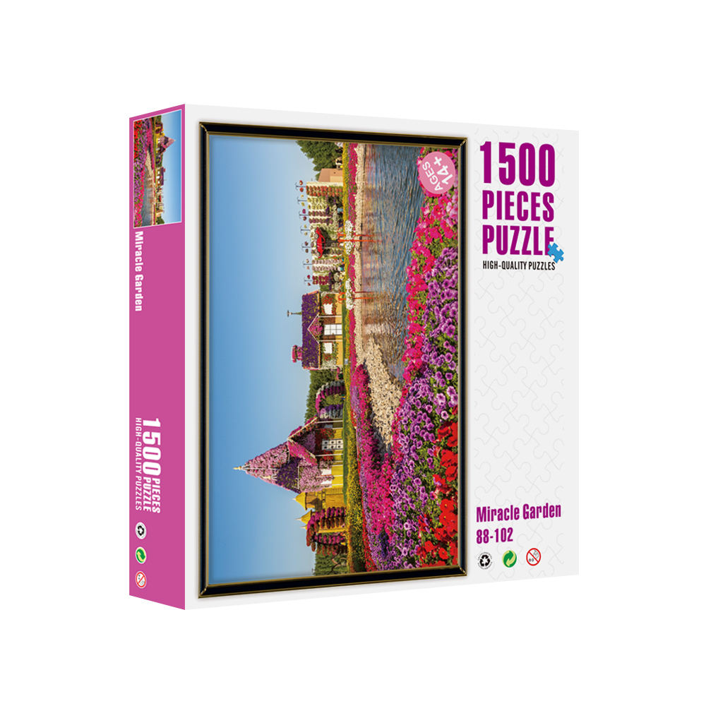 Puzzle für Erwachsene Benutzerdefinierter Sublimationsdruck 1000 1500 2000-teiliges Papppuzzle für Kinder