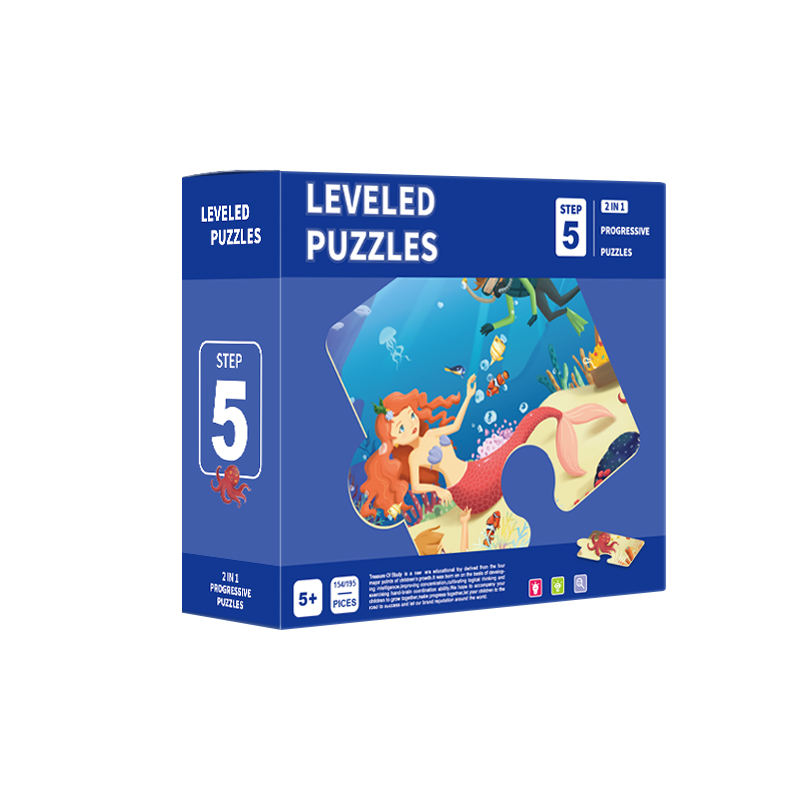 Großhandel Vierte Stufe Familienleben Kinder Frühe Lernspielzeug Papierpuzzles