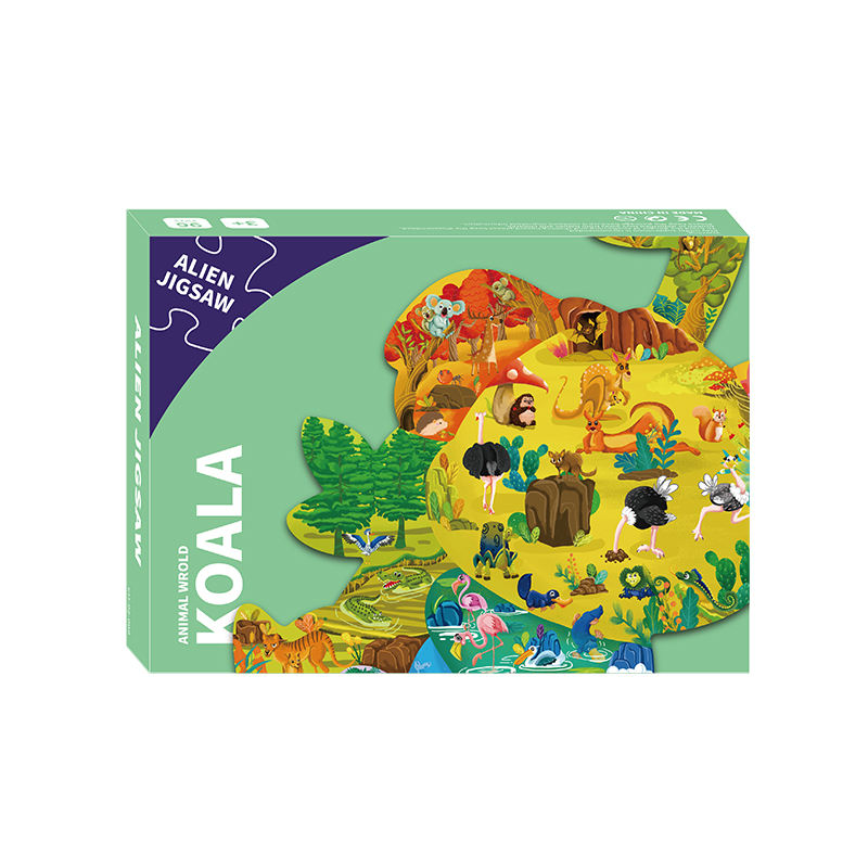 Kinder druckbares Puzzle Maßgefertigtes Kinderspielzeug Cartoon 60 100 Teile Puzzle