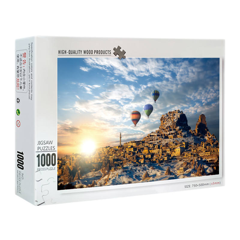 Accept Customized Paper Board intellektuelle Puzzles Signature Collection 1000-teiliges Puzzle für Erwachsene