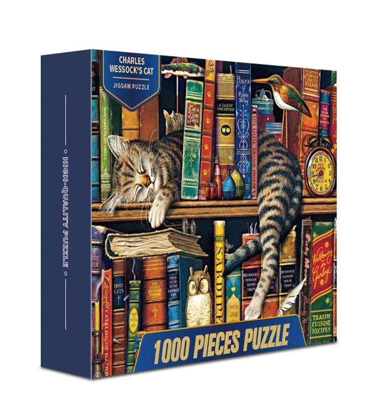 Intellektuelle Puzzles aus Holz, kundenspezifisches pädagogisches Puzzle, 1000-teilig, für Erwachsene