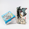 Hochwertige dicke Kinder lustige Spielzeuge weiße Papptiere Cartoon-Puzzle